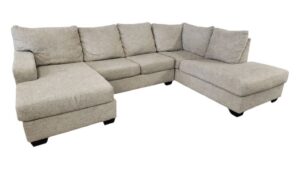 Ashley Furniture Light Gray Reversible U-Shaped Sectional