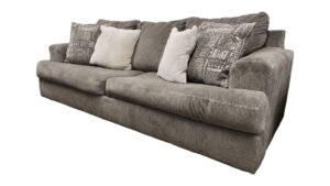 Ashley Furniture Charcoal Oversized Loveseat with Pullout Bed