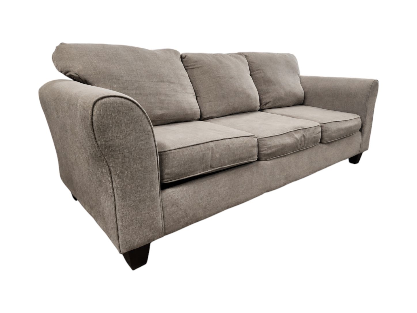 Affordable Furniture Light Gray 3-Seat Couch - Image 4