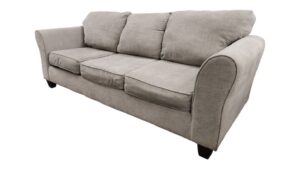 Affordable Furniture Light Gray 3-Seat Couch