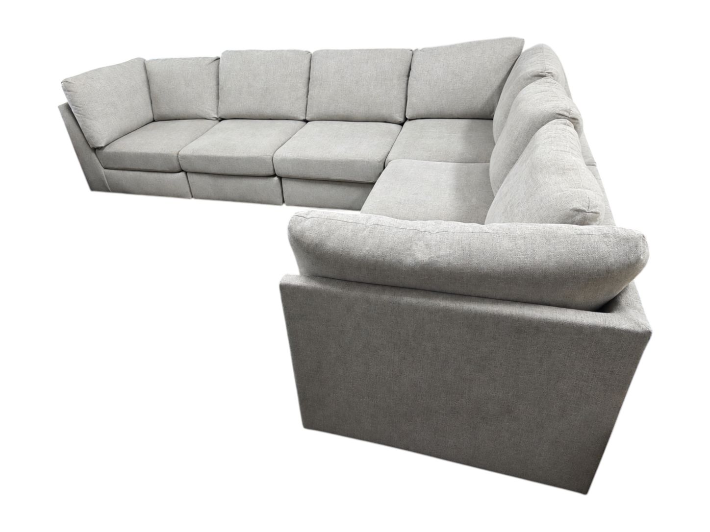 6pc Modular Ashley Sectional - Image 3