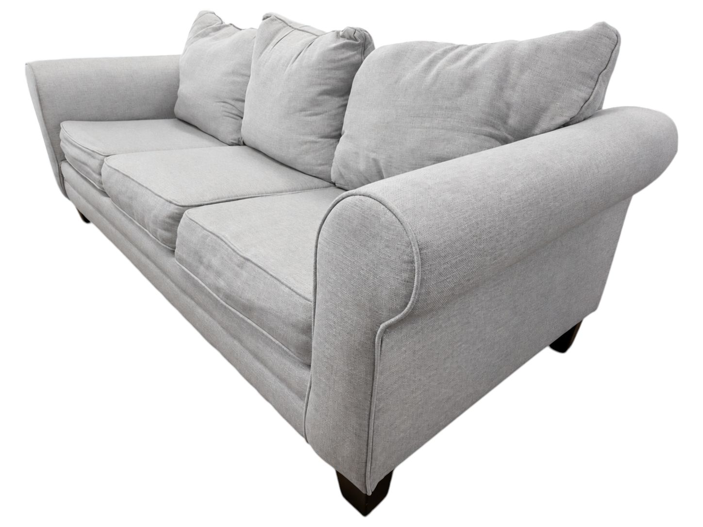 Light Blue/Gray Sleeper Sofa - Image 4