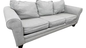 Light Blue/Gray Sleeper Sofa