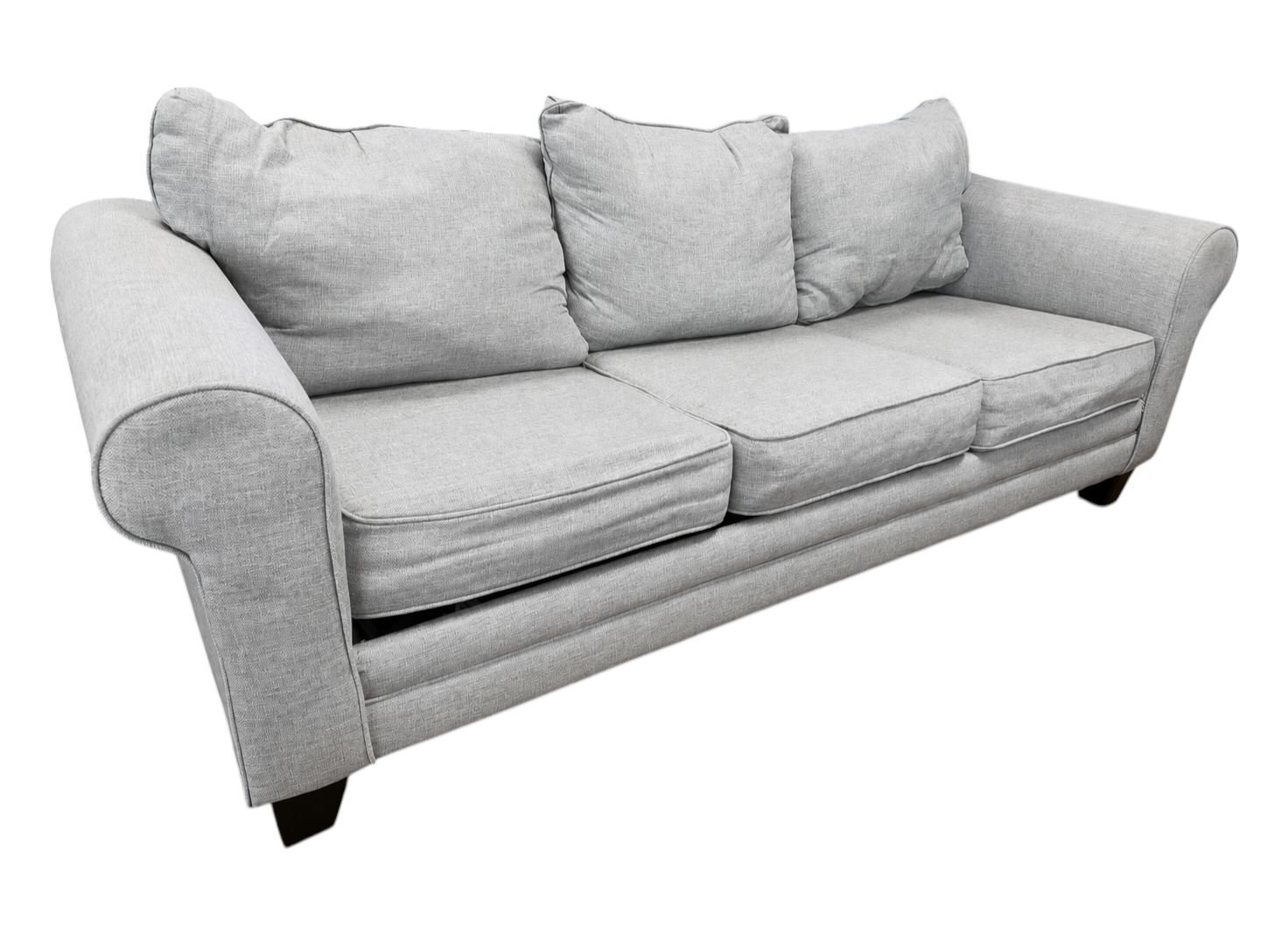 Light Blue/Gray Sleeper Sofa