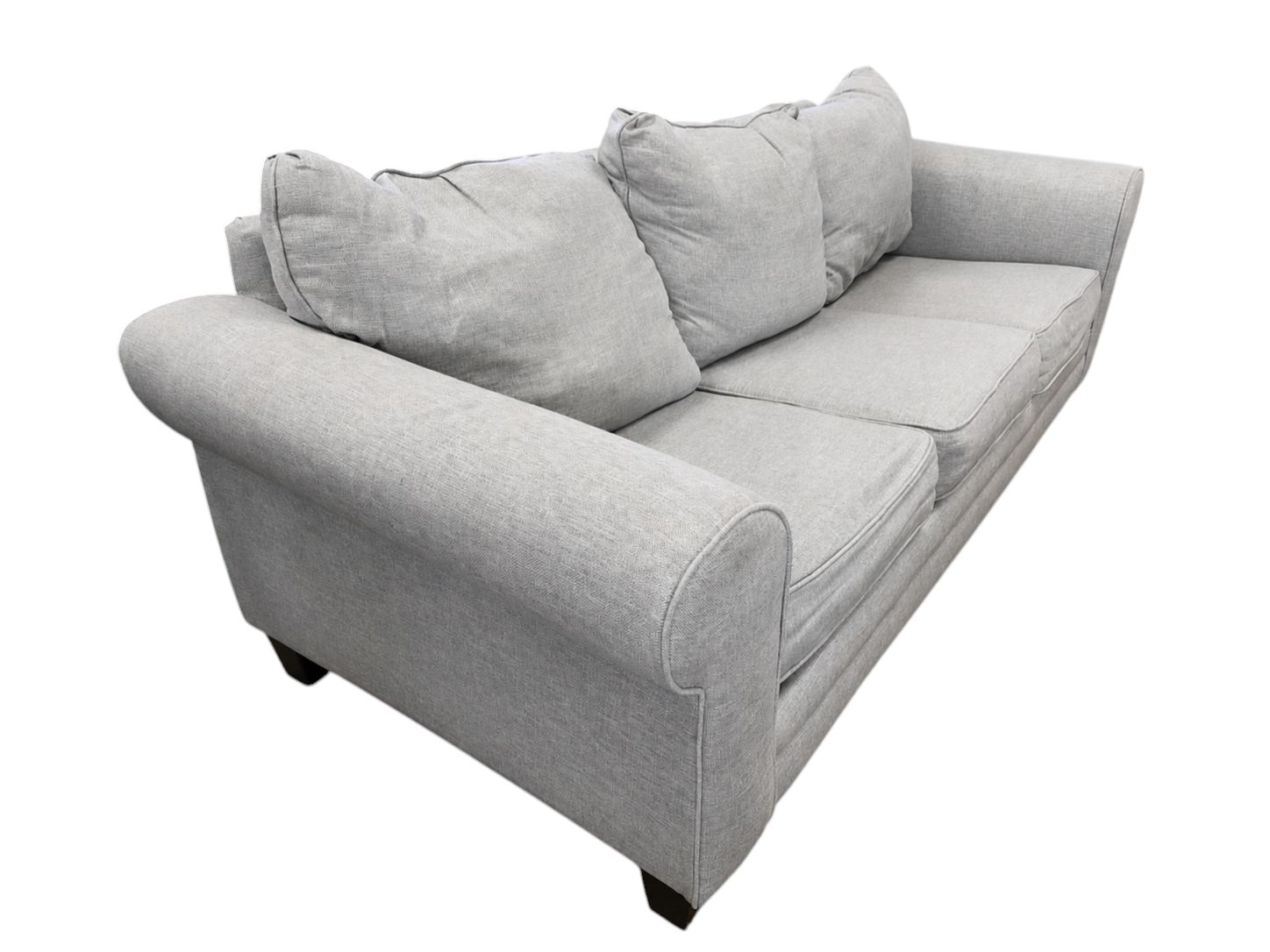Light Blue/Gray Sleeper Sofa - Image 3