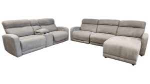 5pc Modular Recliner Set with Console