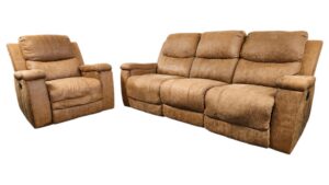 Tanner Recliner Couch & Chair Set