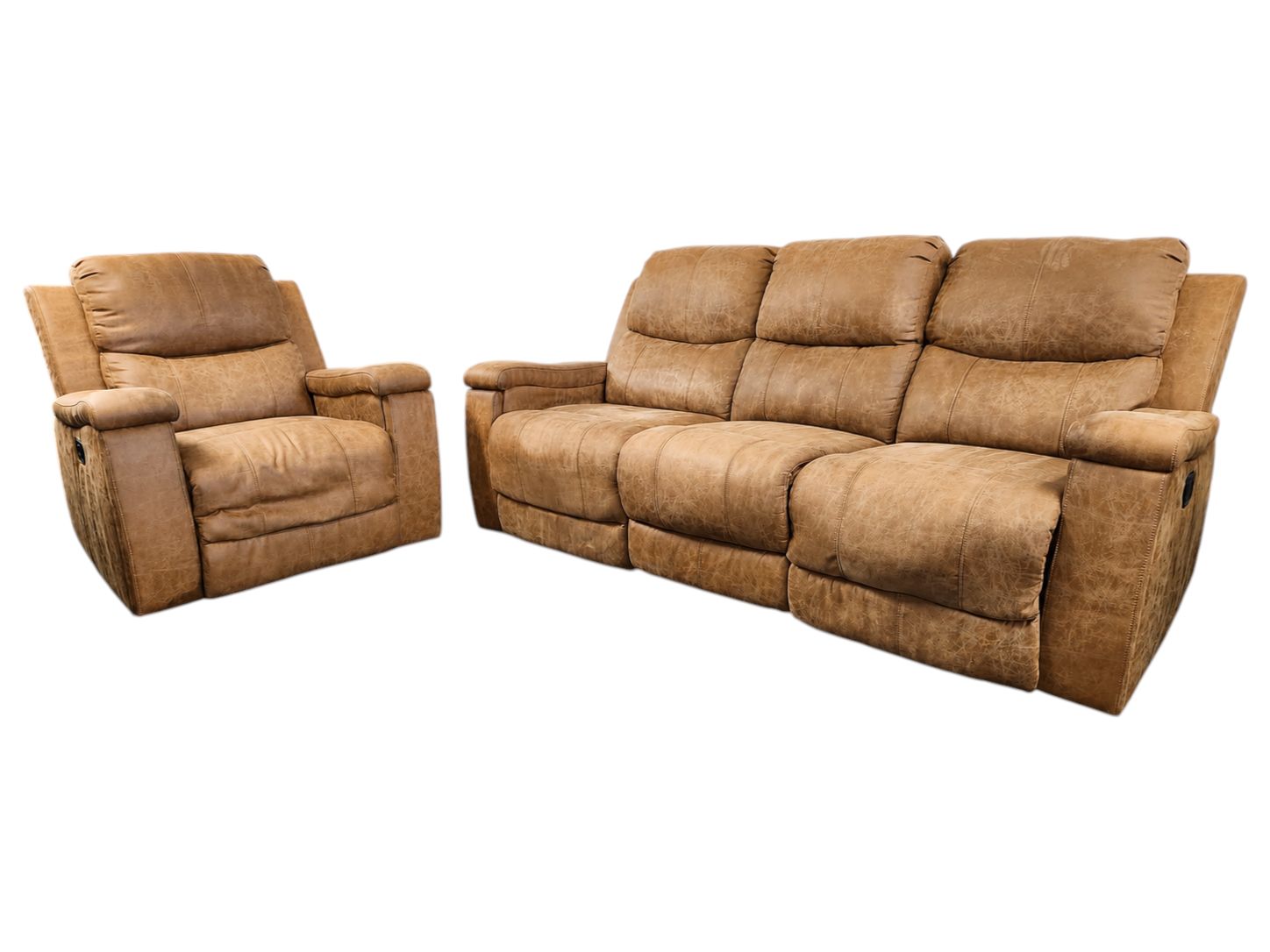 Tanner Recliner Couch & Chair Set