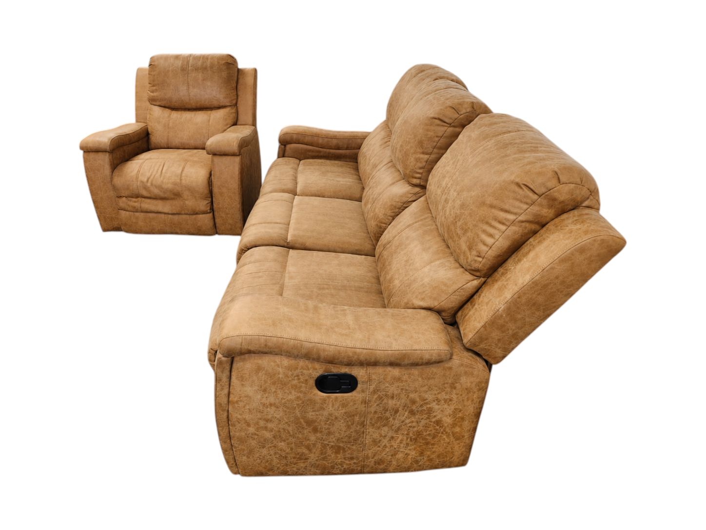 Tanner Recliner Couch & Chair Set - Image 4