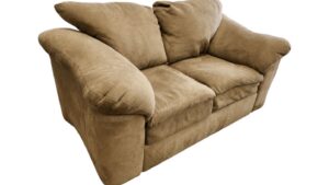 Sofa Mart Oversized Loveseat with Twin Sized Mattress