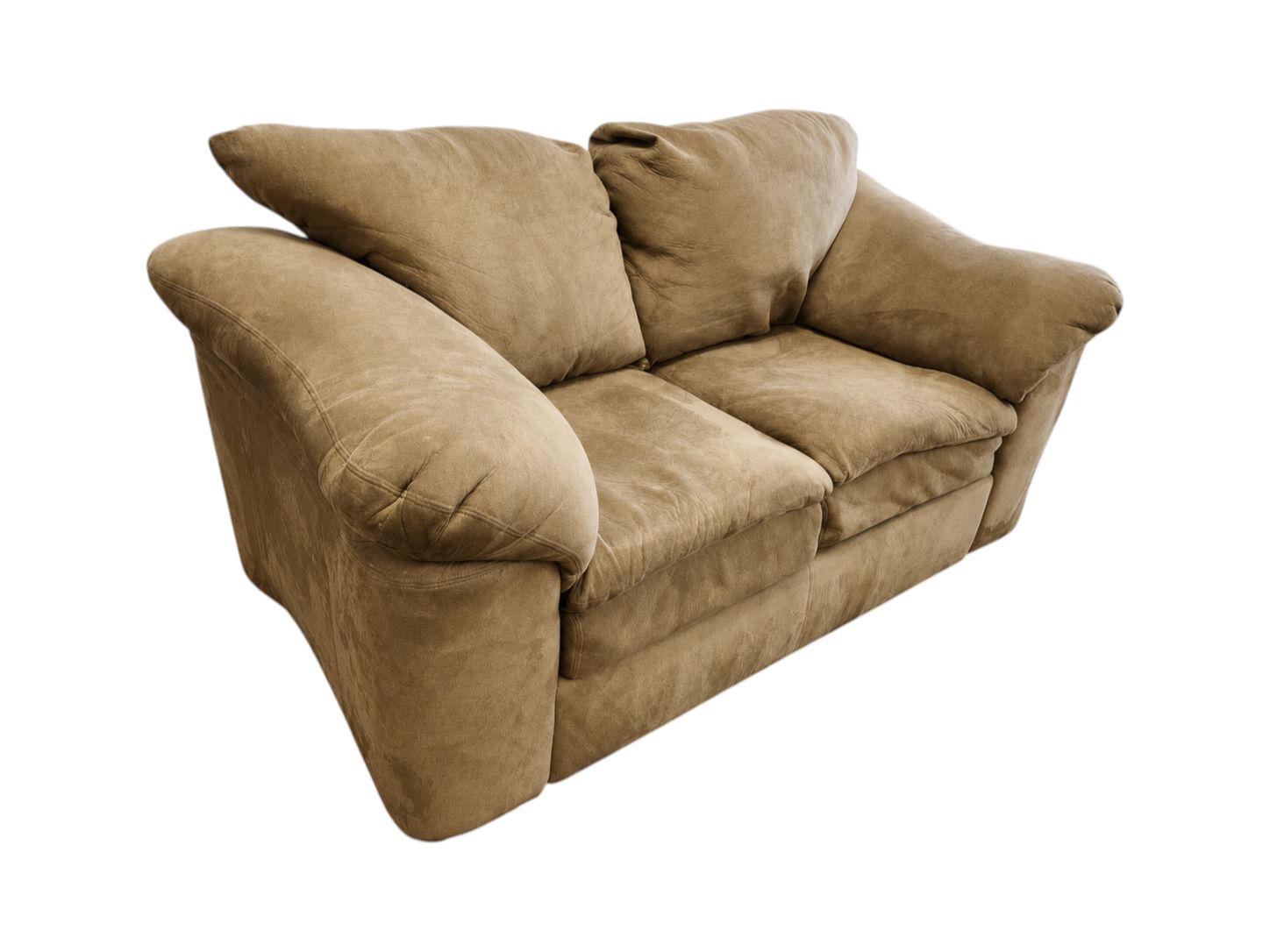 Sofa Mart Oversized Loveseat with Twin Sized Mattress