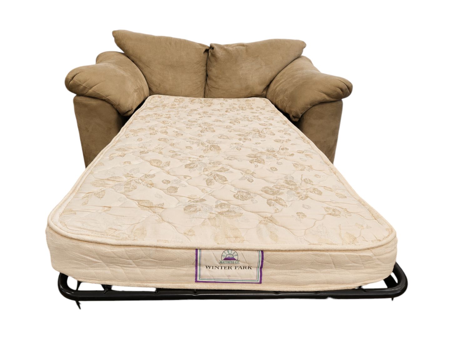 Sofa Mart Oversized Loveseat with Twin Sized Mattress - Image 5