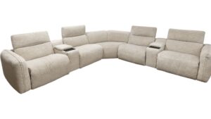 Scandinavian Designs Bomani 7-pc Reclining Sectional