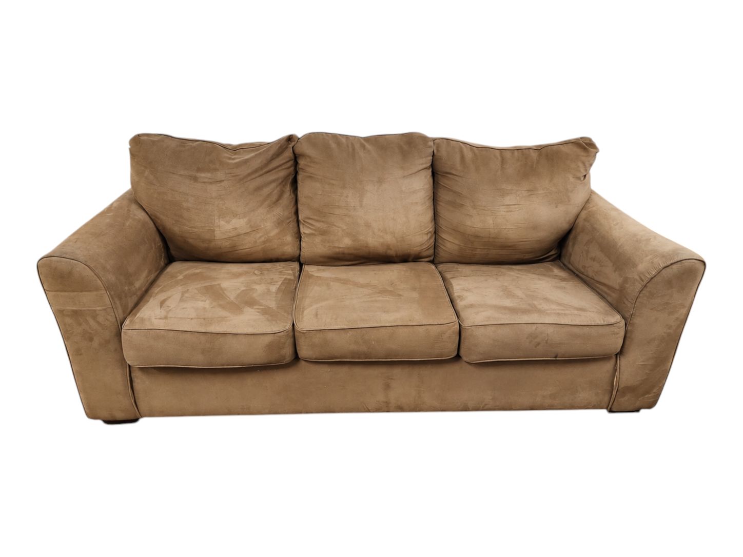 Light Brown Sleeper with Full-Sized Mattress - Image 2