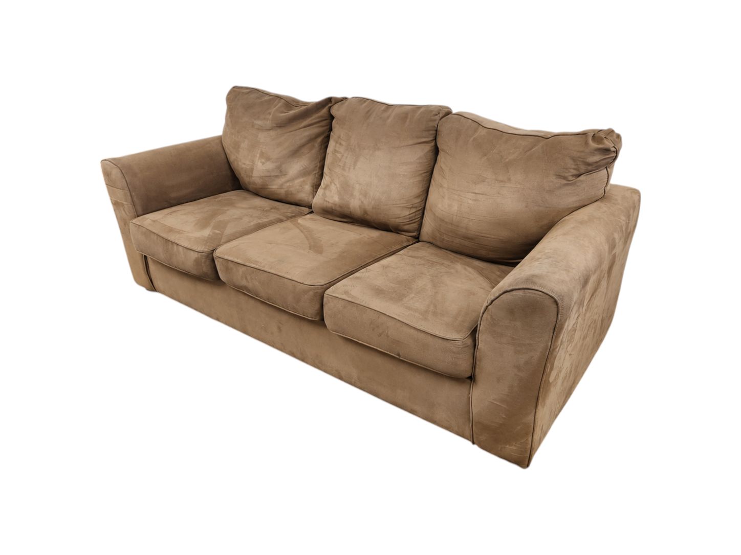 Light Brown Sleeper with Full-Sized Mattress - Image 3