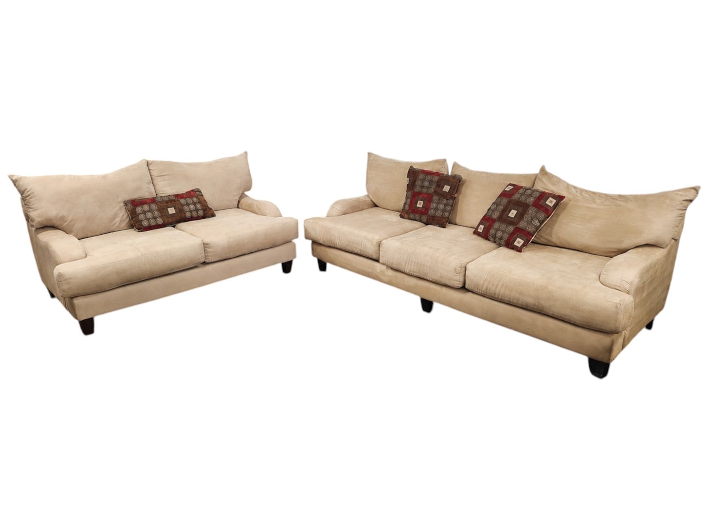 Lifestyle Furniture Sand Colored Couch Set