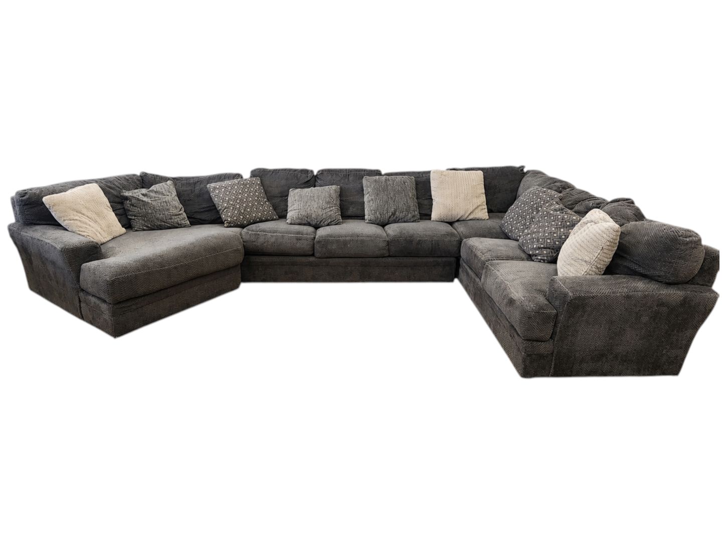 Jackson Furniture L-Shaped Sectional with Cuddler