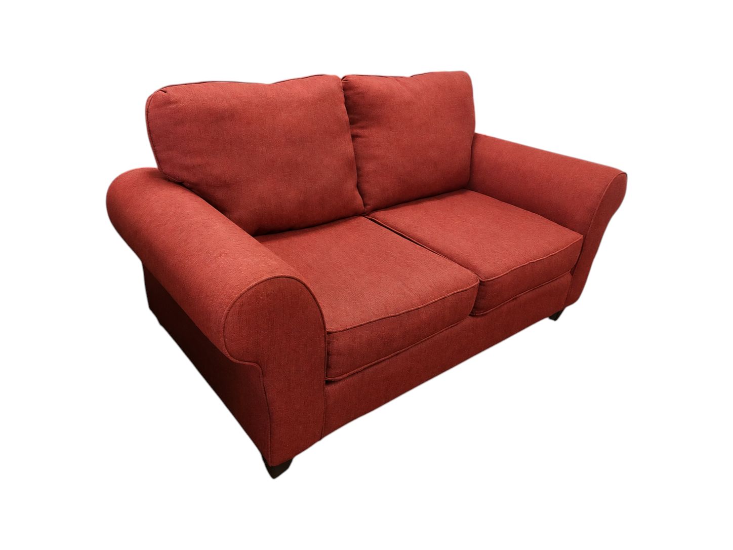 USA Made Red Loveseat - Image 3