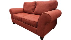 USA Made Red Loveseat
