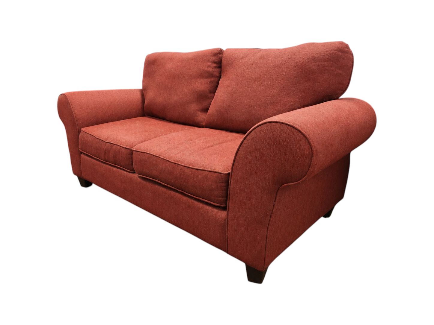 USA Made Red Loveseat