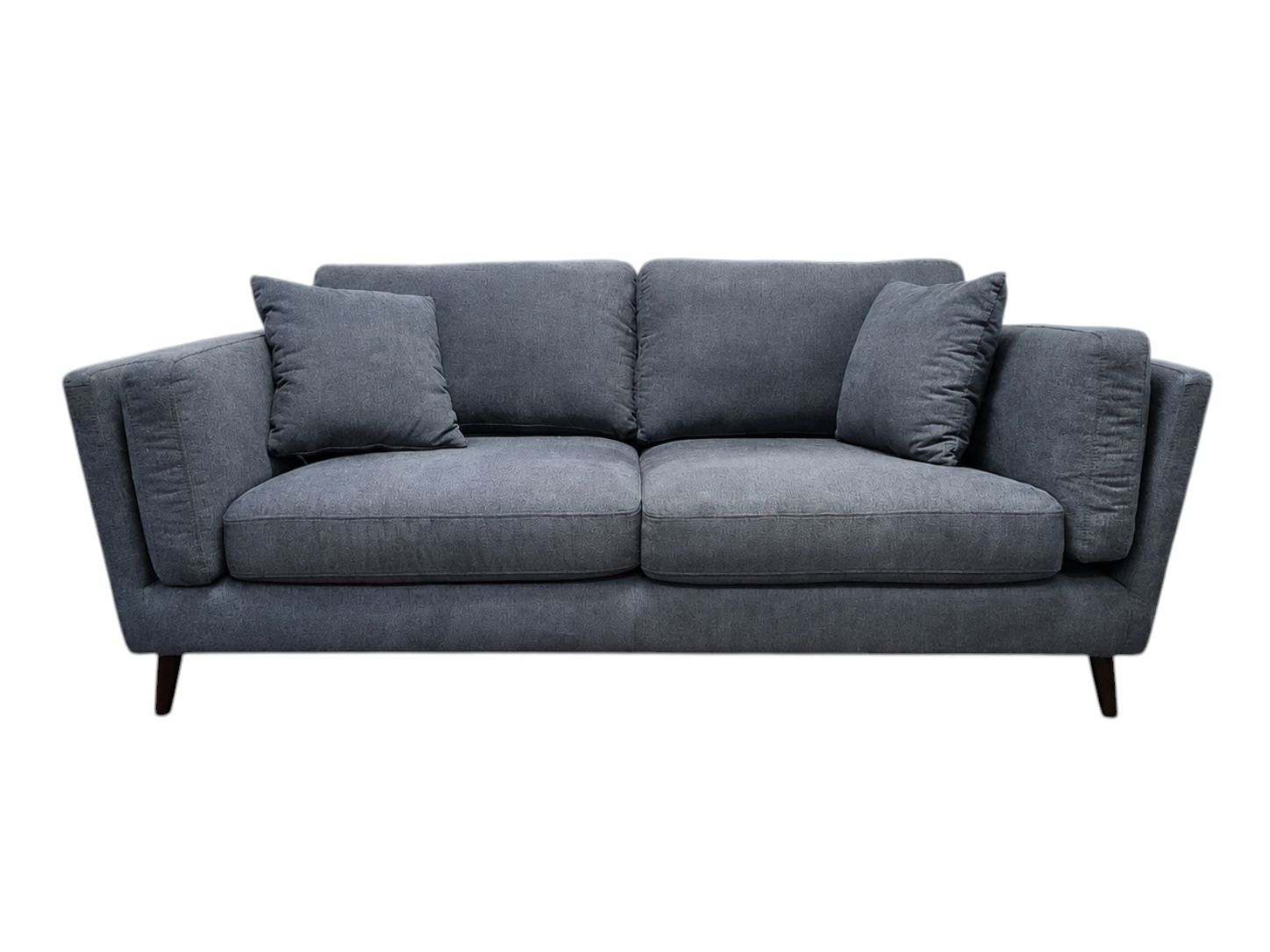 Jason Furniture MCM Blue Loveseat