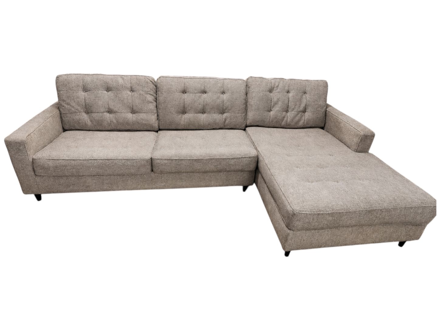 MCM Ashley Furniture 2pc Sectional with Chaise