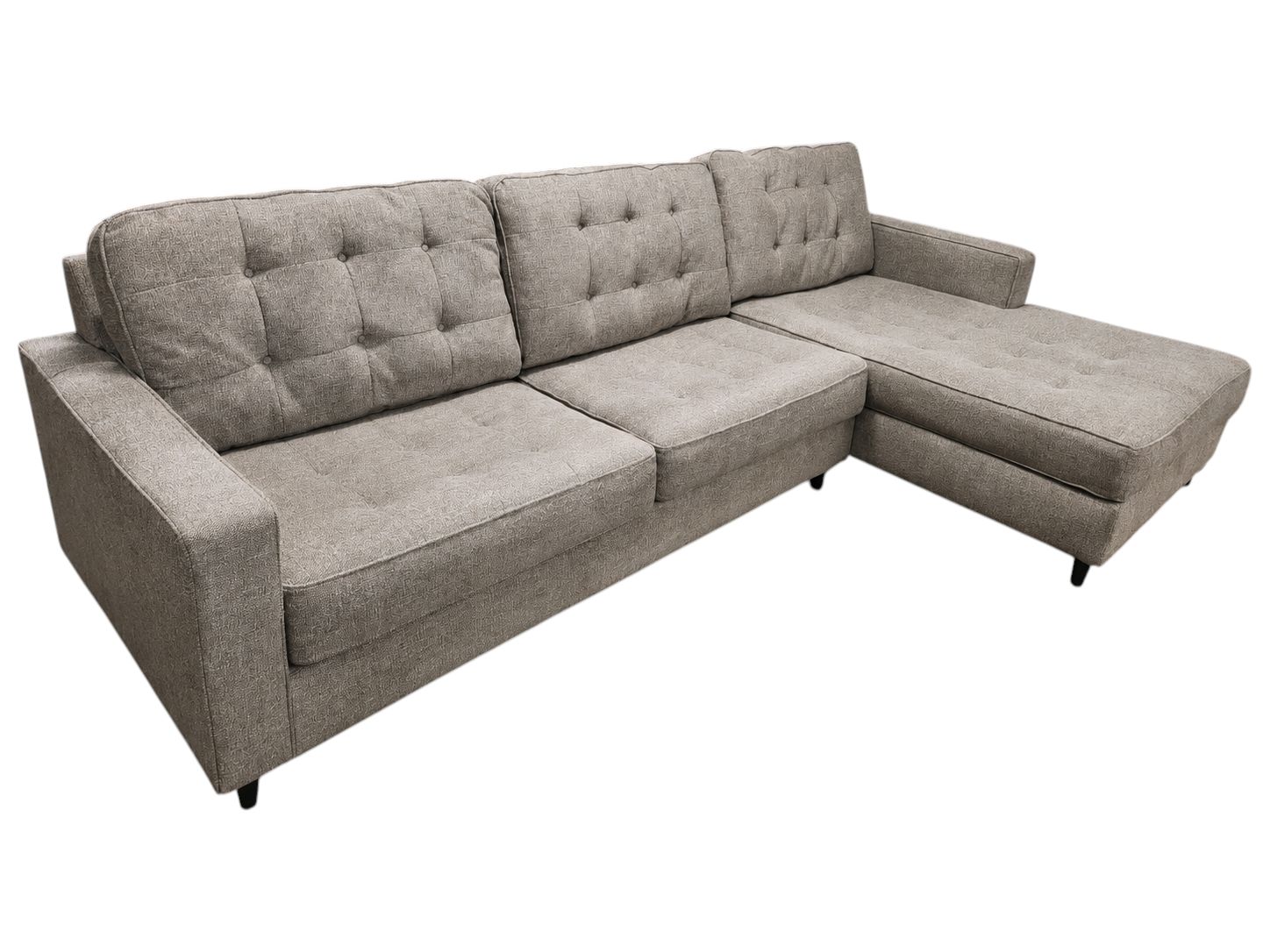MCM Ashley Furniture 2pc Sectional with Chaise - Image 3