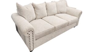 Lane Home Furnishing White 3-Seat Couch
