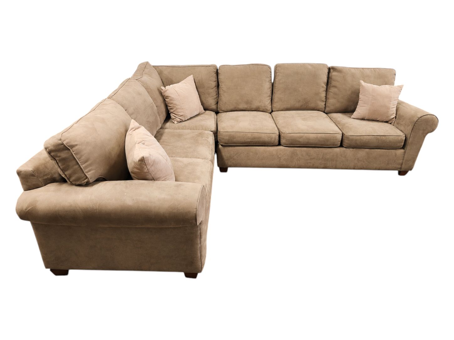 Bauhaus 2pc Sleeper Sectional - Image 3