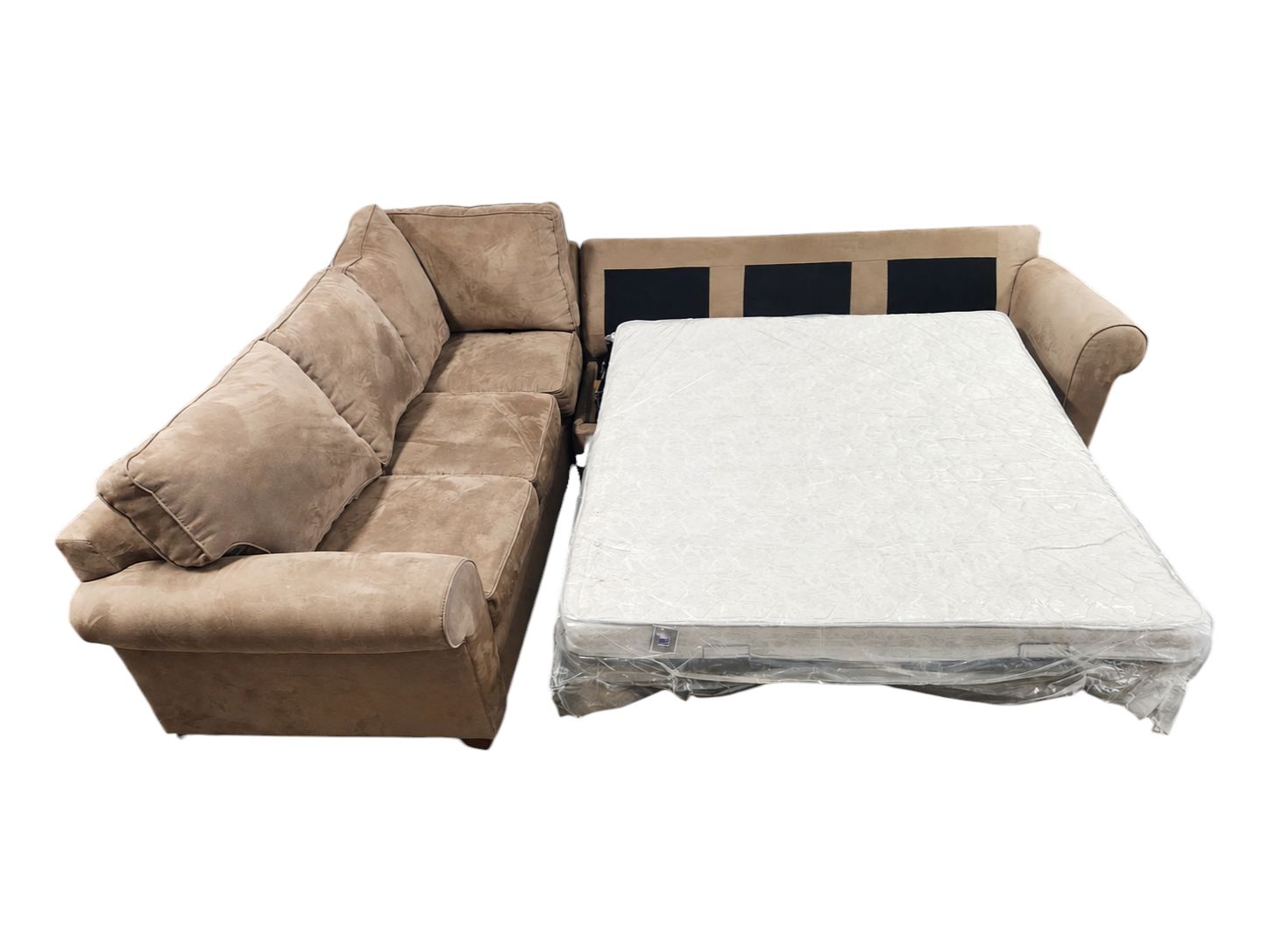 Bauhaus 2pc Sleeper Sectional - Image 5