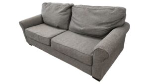 Gray Oversized Loveseat
