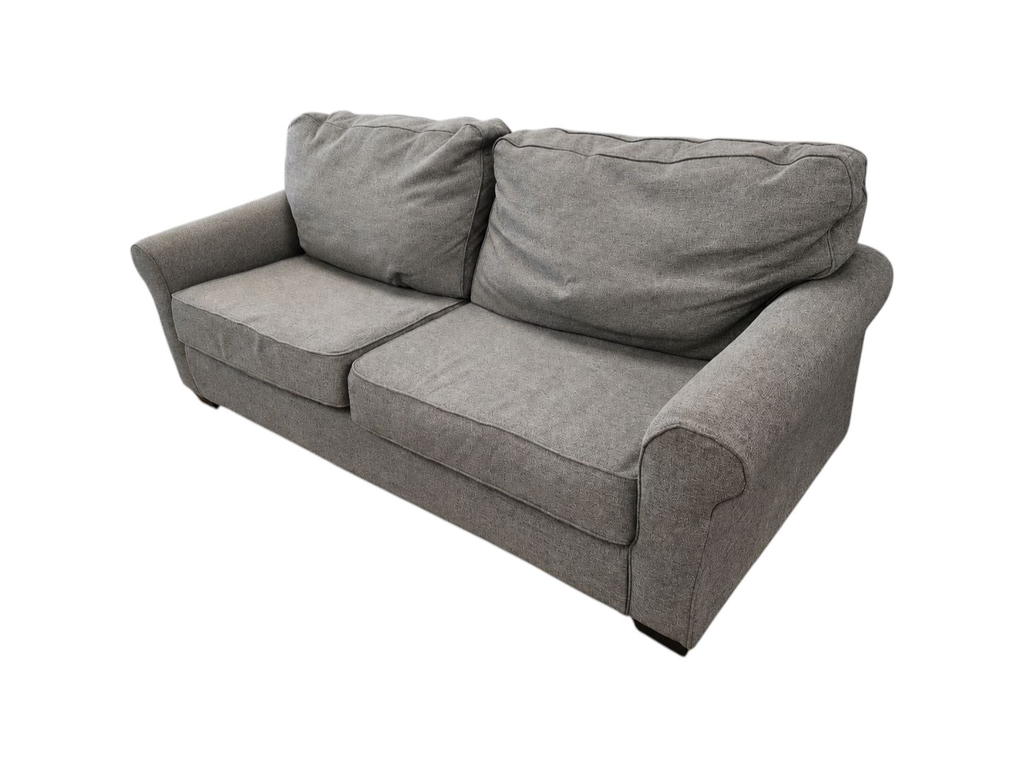 Gray Oversized Loveseat