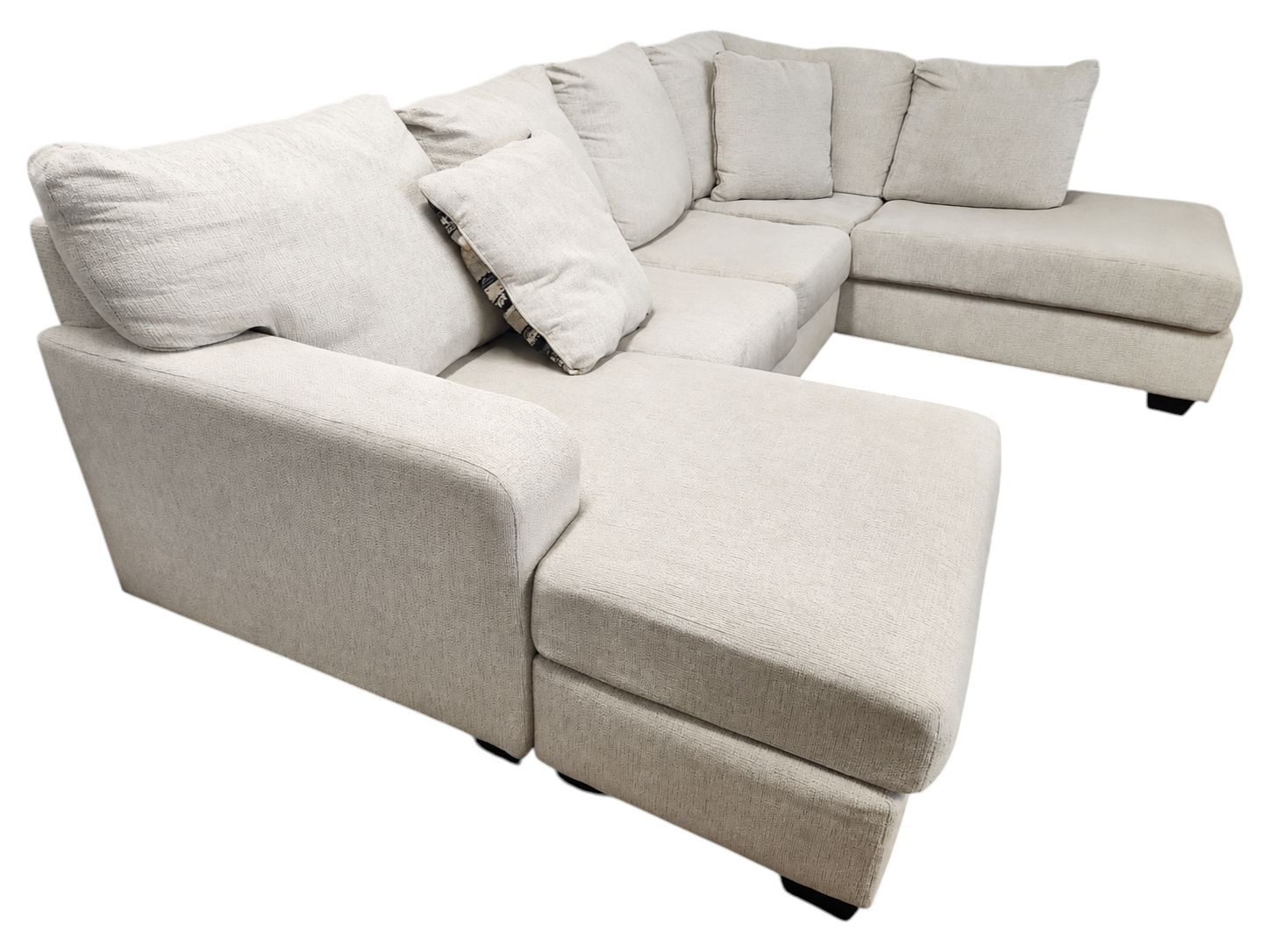 Comfy Double Chaise Sectional - Image 4