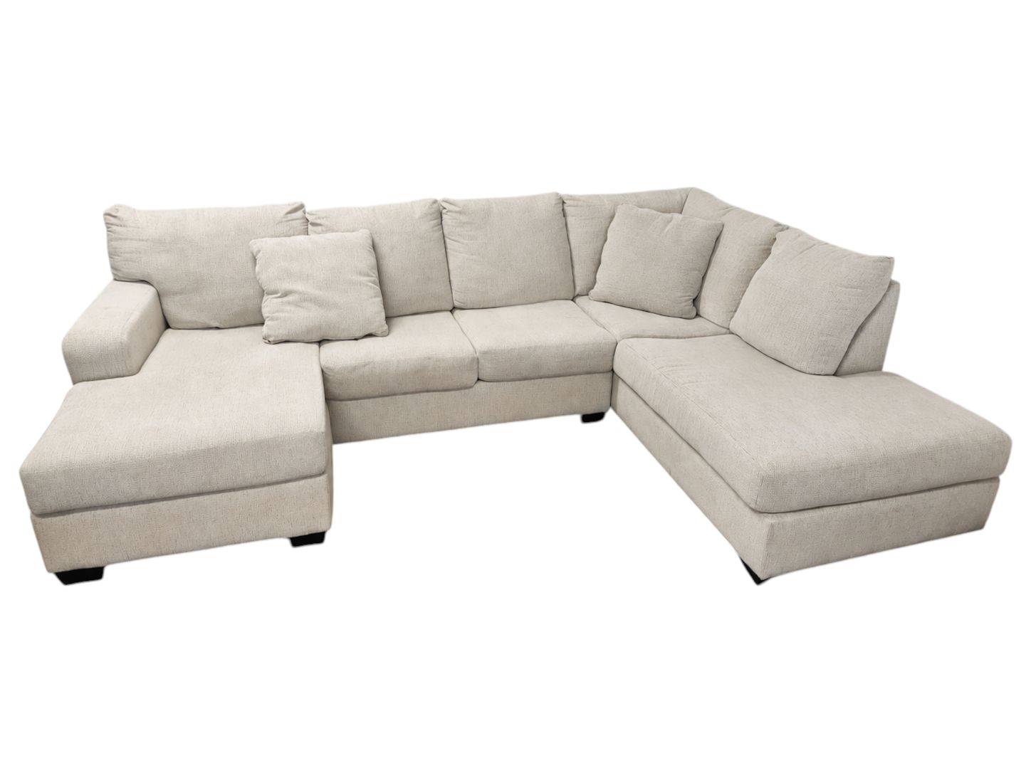 Comfy Double Chaise Sectional