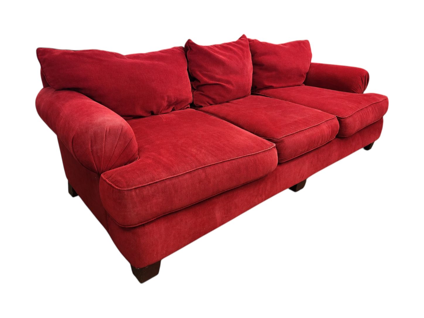 Red Klaussner Sofa - Image 3
