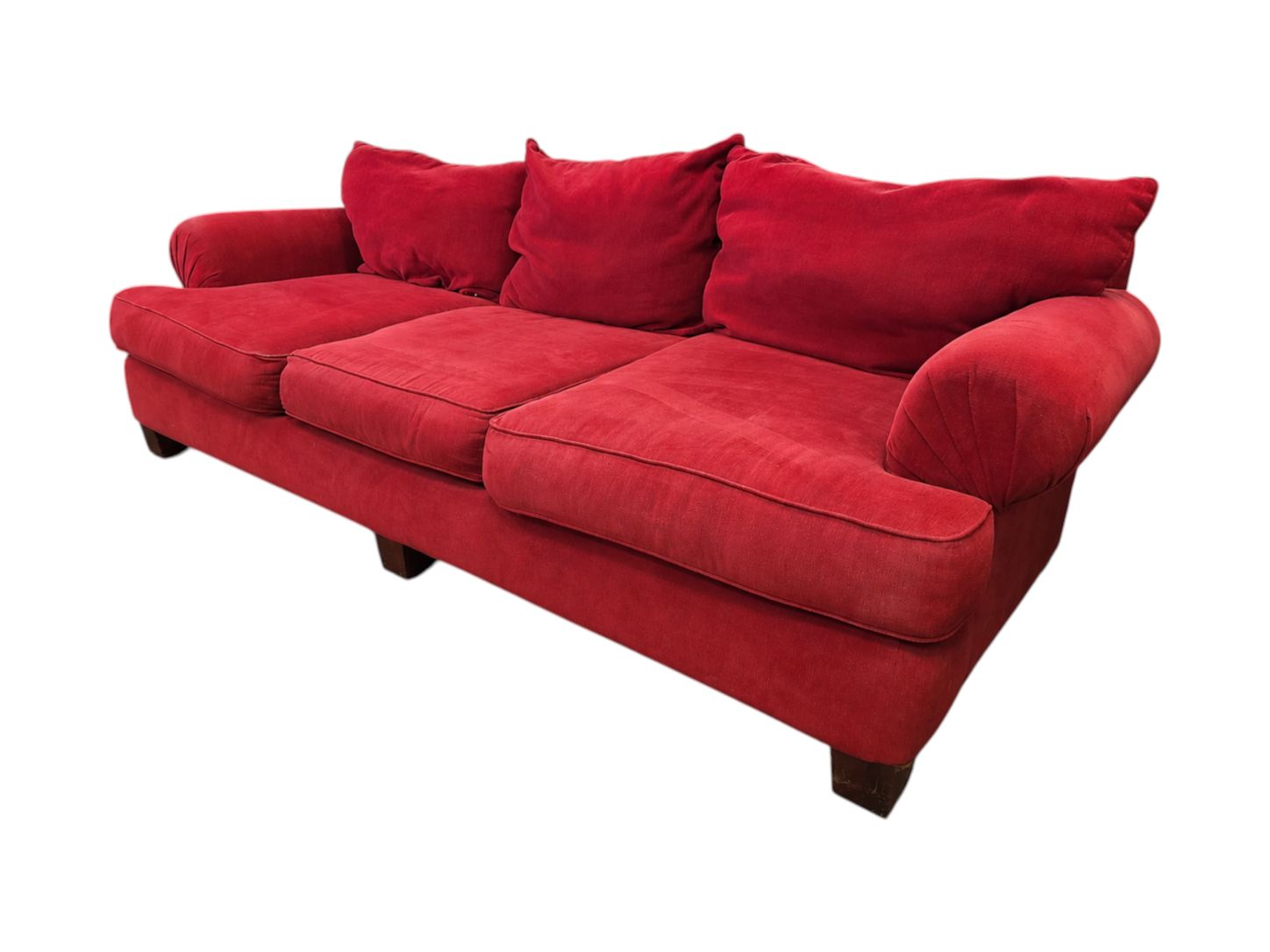 Red Klaussner Sofa - Image 4