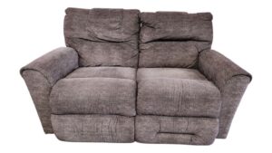 Gray Recliner Loveseat