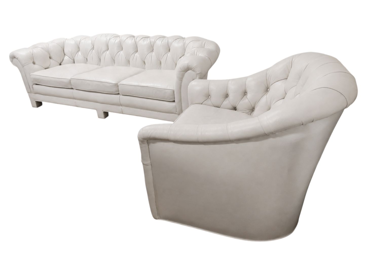 Tuff Leather Couch & Chair Set - Image 3