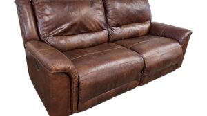 Ashley Electric Recliner Leather Loveseat
