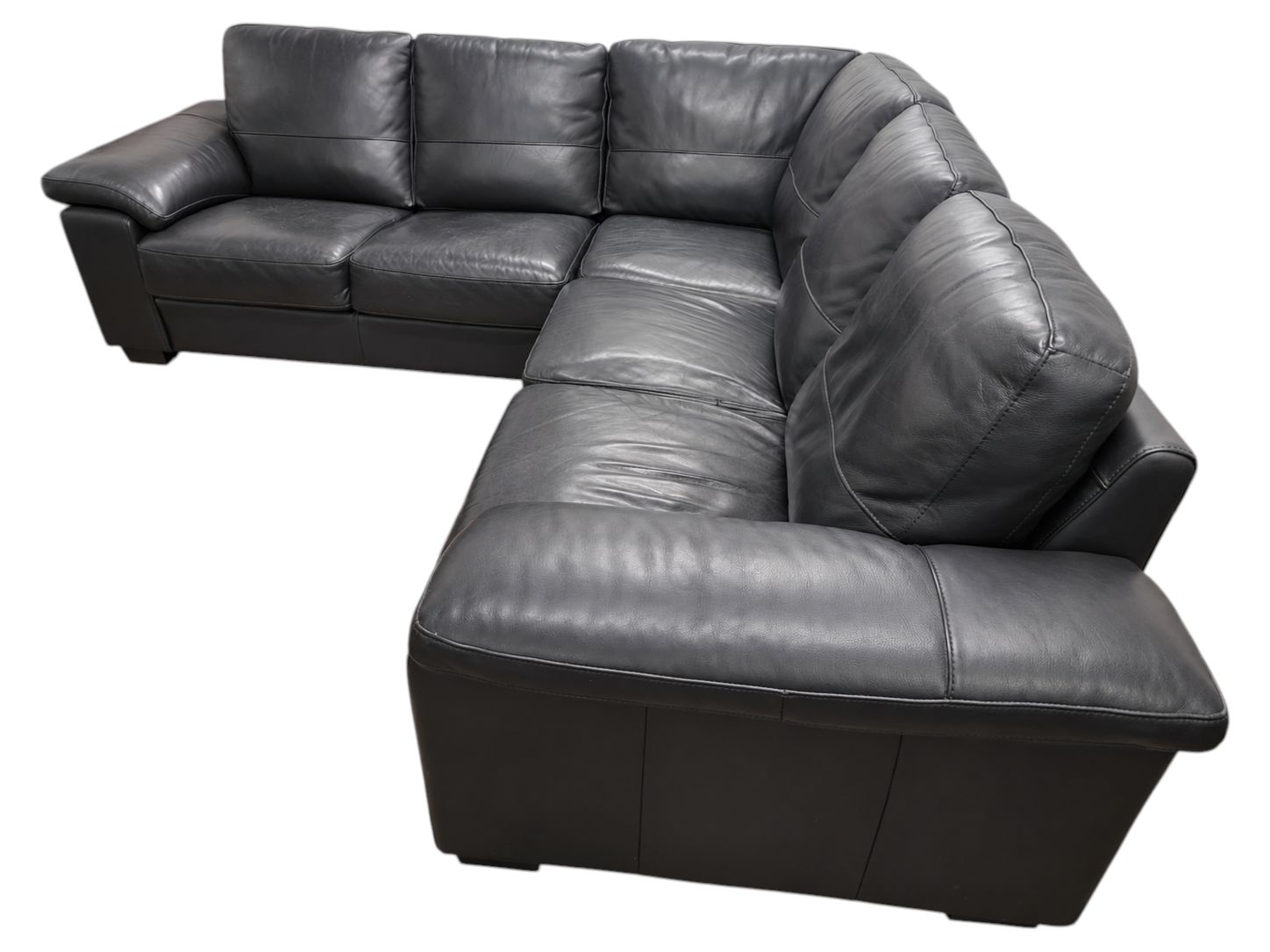 Scandinavian Designs Leather Sectional - Image 2