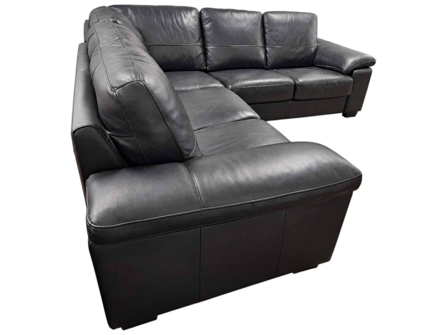 Scandinavian Designs Leather Sectional - Image 3