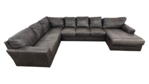 Jackson Furniture L-Shaped Leather Sectional with Chaise