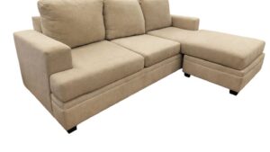 Living Spaces Reversible Chaise Sofa