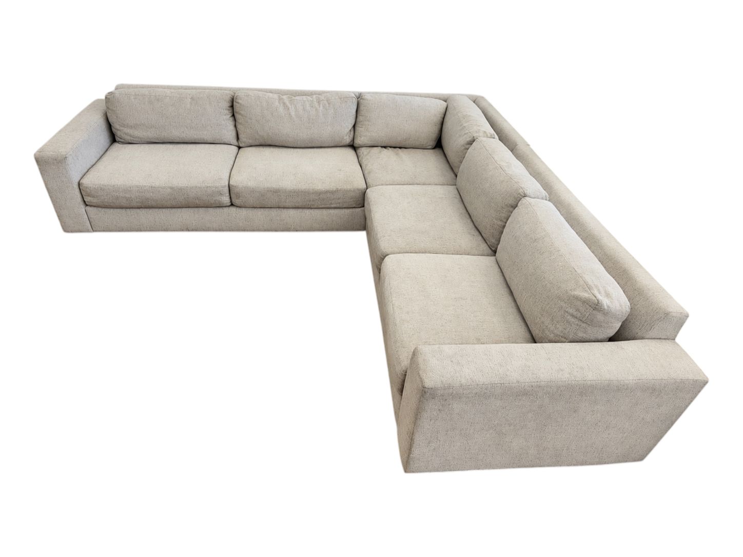 West Elm 3pc Sectional - Image 3