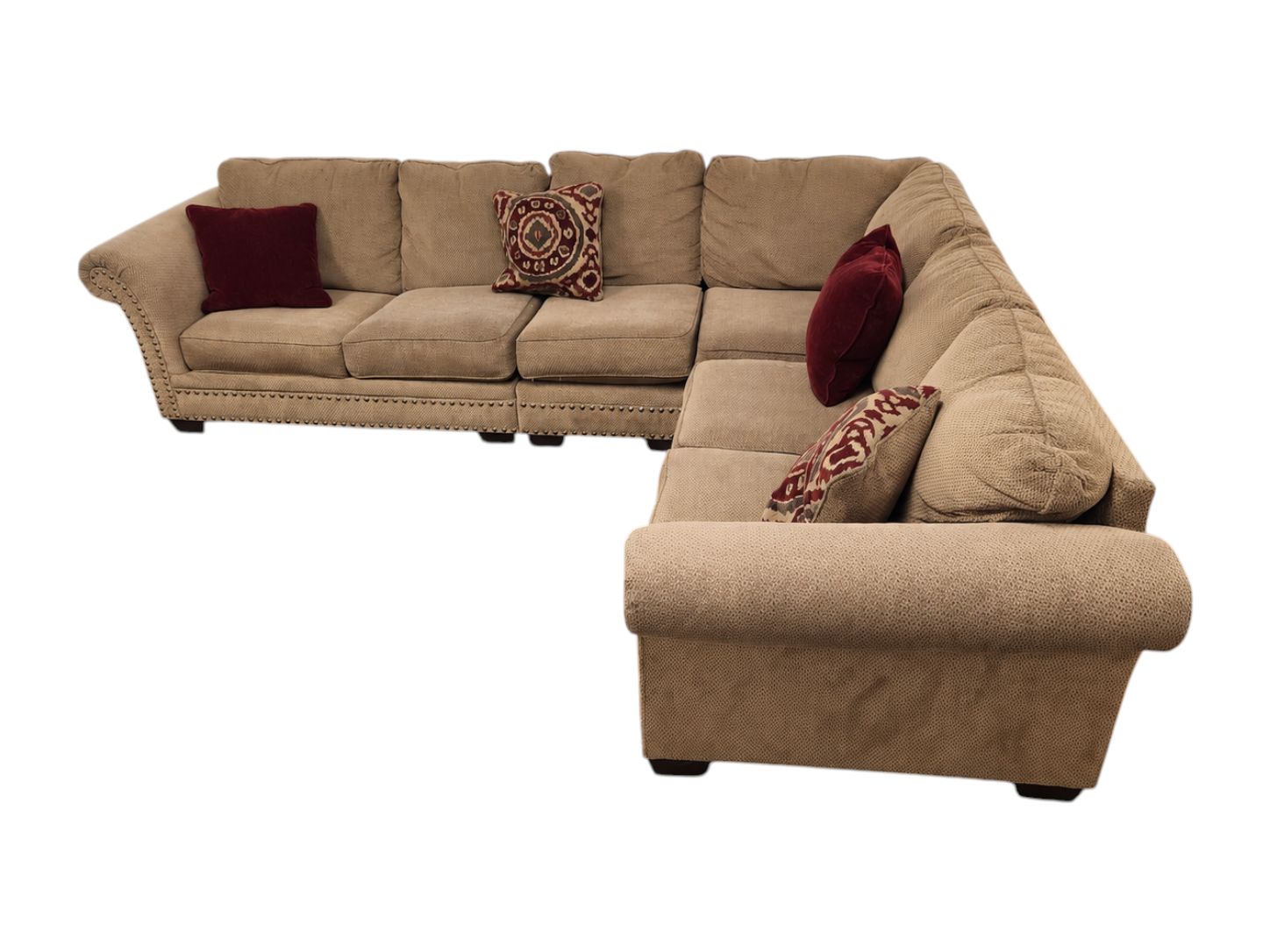 Ashley Furniture L-Shaped Accent Sectional - Image 3