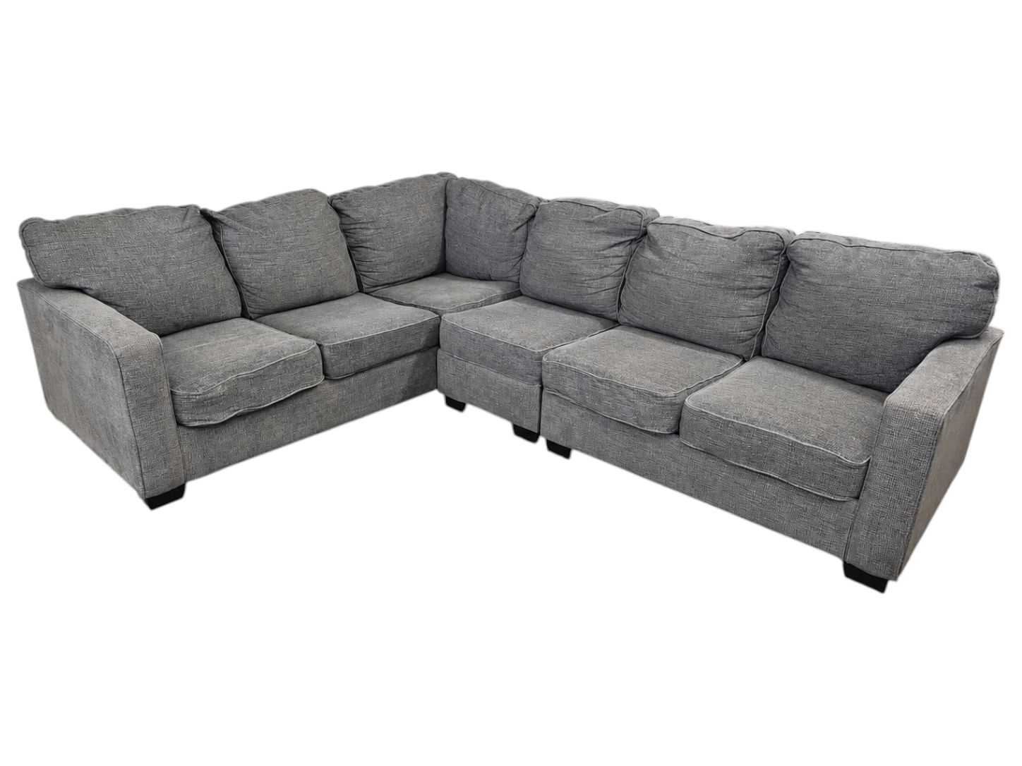 Dark Gray L-Shaped Sectional