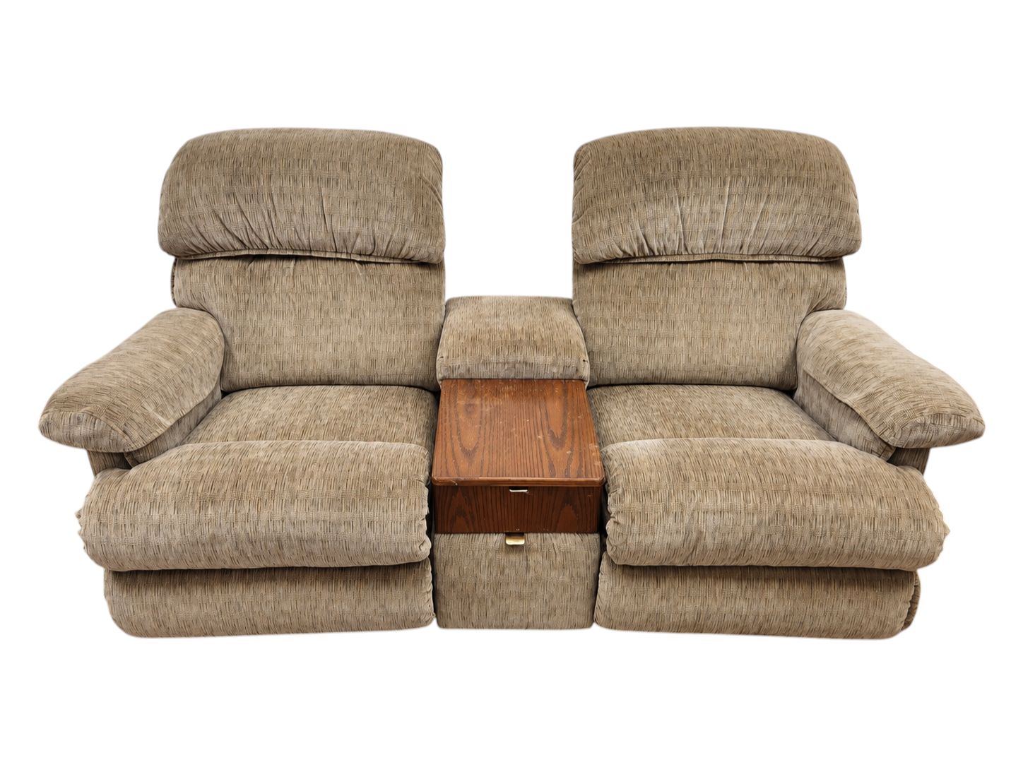 La-Z Boy Loveseat Recliner with Console