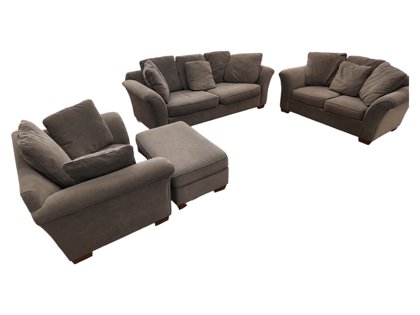 Bauhaus Living Room Couch Set - Image 2