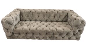 Restoration Hardware Soho Tufted Velvet Sofa