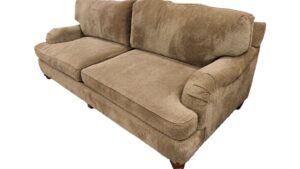 Corinthian Inc. Brown Oversized Loveseat